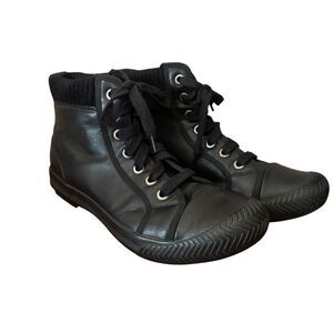 Helix Black High-Top Sneakers Men’s Size 9